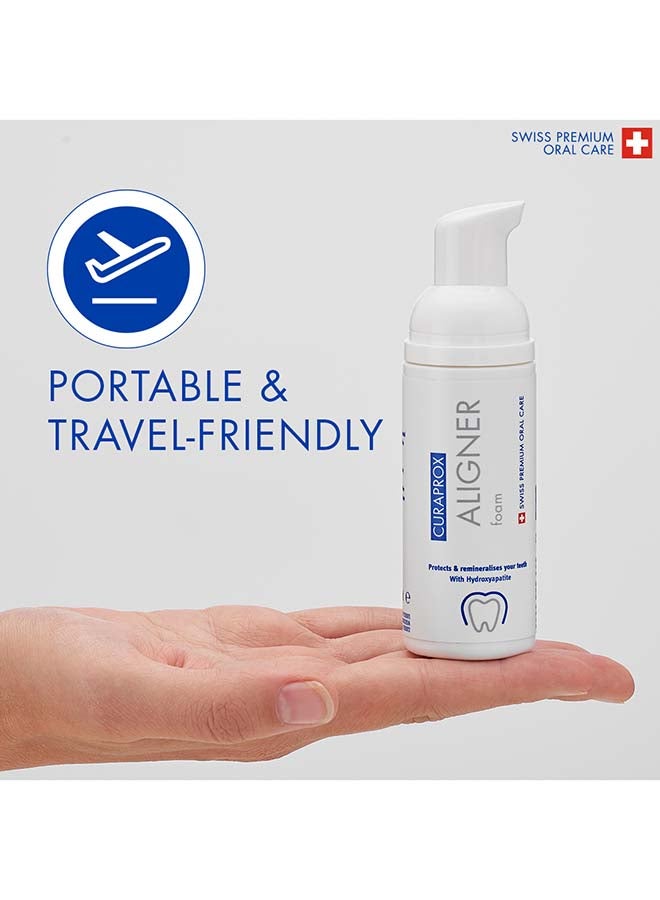 CURAPROX Aligner Foam | Gentle Cleaning & Freshness For Aligners & Retainers | 40Ml - Image 4